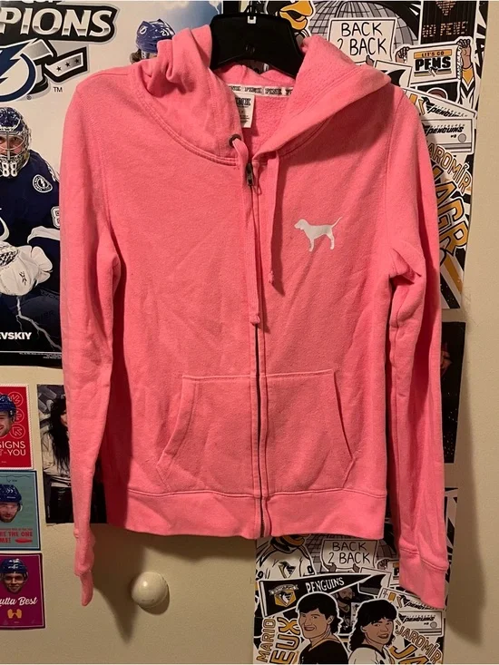 VS Pink ZIP Up Hoodie - Picture 2 of 5